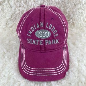 Indian Lodge State Park Texas Parks & Wildlife Fuchsia Ball Cap
